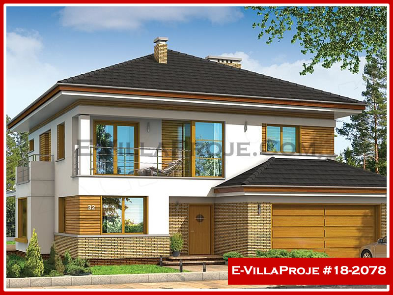 Ev Villa Proje #18 - 2078 Çelik Villa Modeli ve 3D Tasarımı