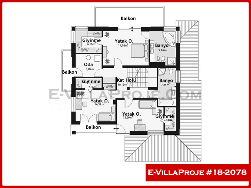 Ev Villa Proje #18 - 2078 Çelik Ev Projesi - Görsel 3