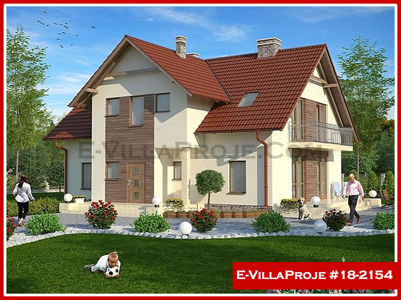 Ev Villa Proje #18 - 2154 Çelik Villa Modeli ve 3D Tasarımı