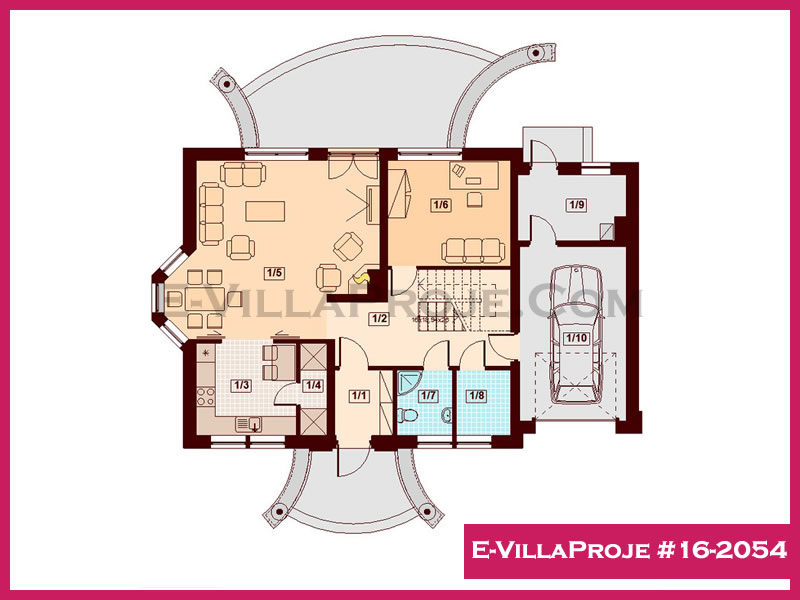 Ev Villa Proje #16 - 2054 Çelik Ev Projesi - Görsel 2