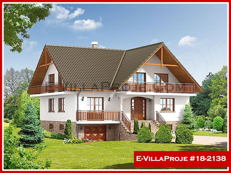 Ev Villa Proje #18 - 2138 Çelik Villa Projesi 3D Mimari Tasarımı