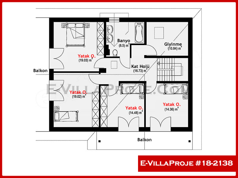 Ev Villa Proje #18 - 2138 Çelik Ev Projesi - Görsel 3