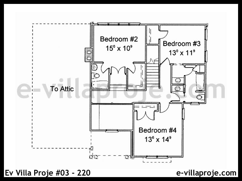 Ev Villa Proje #03 - 220 Çelik Ev Projesi - Görsel 3