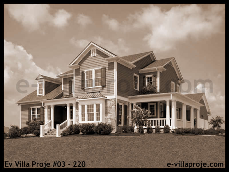 Ev Villa Proje #03 - 220 Çelik Ev Projesi - Görsel 4