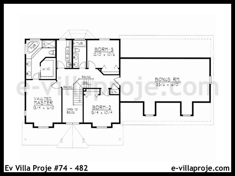 Ev Villa Proje #74 - 482 Çelik Ev Projesi - Görsel 3