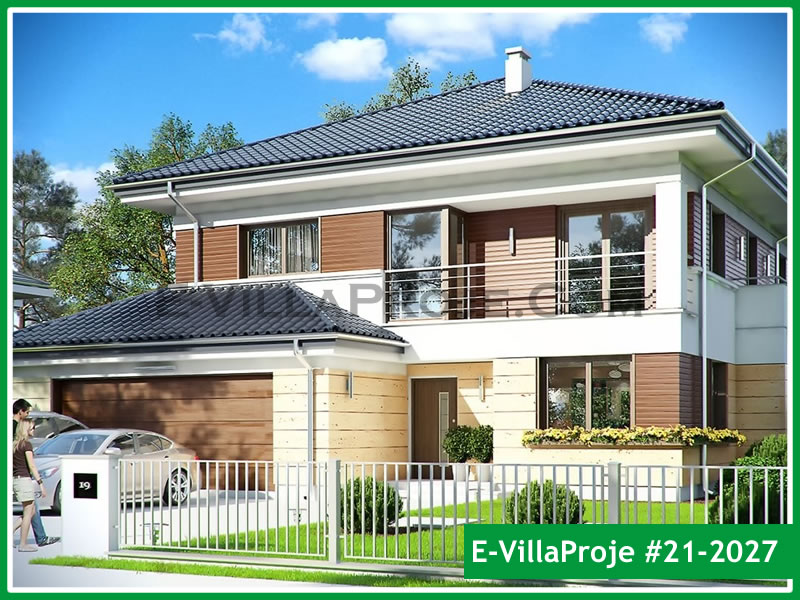 Ev Villa Proje #21 - 2027 Çelik Villa Projesi 3D Mimari Tasarımı