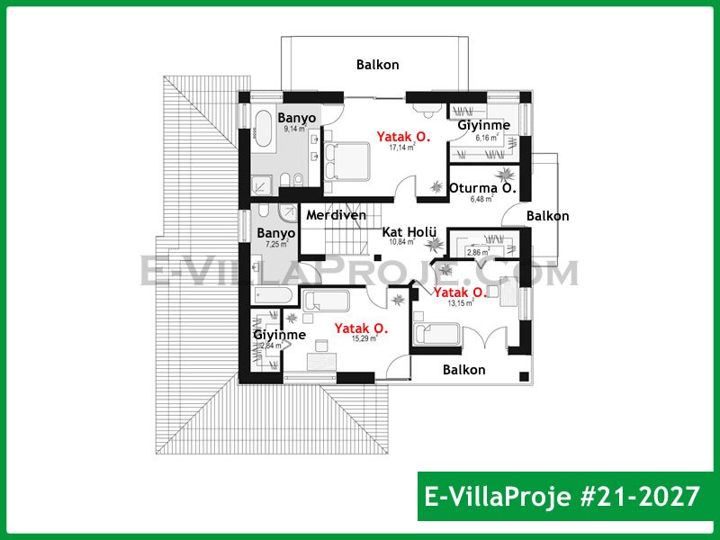 Ev Villa Proje #21 - 2027 Çelik Ev Projesi - Görsel 3
