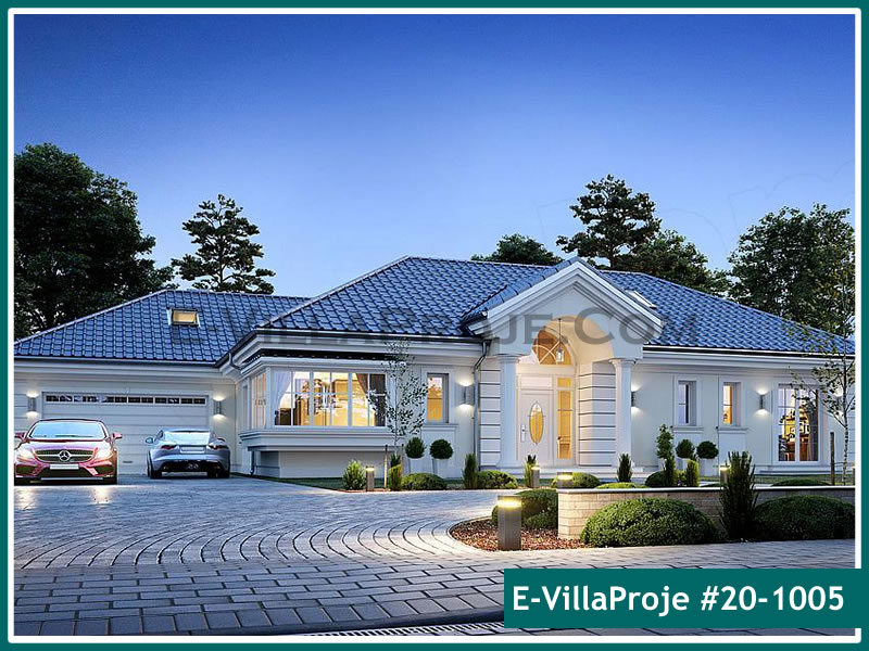 Ev Villa Proje #20 - 1005 Çelik Villa Projesi 3D Mimari Tasarımı