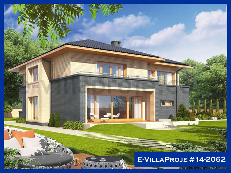 Ev Villa Proje #14 - 2062 Çelik Villa Modeli ve 3D Tasarımı
