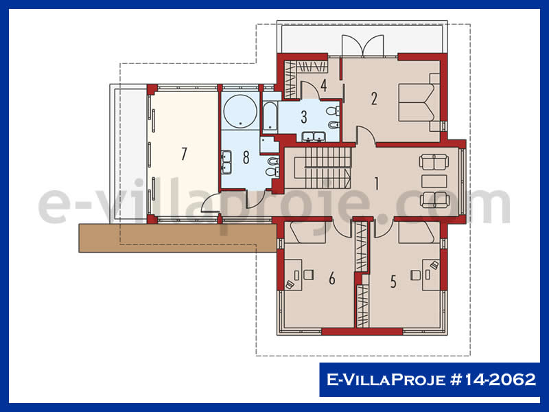 Ev Villa Proje #14 - 2062 Çelik Ev Projesi - Görsel 3