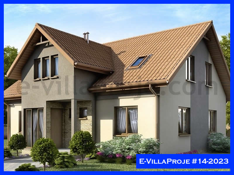 Ev Villa Proje #14 - 2023 Çelik Villa Projesi 3D Mimari Tasarımı