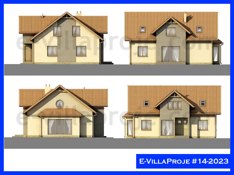 Ev Villa Proje #14 - 2023 Çelik Ev Projesi - Görsel 5