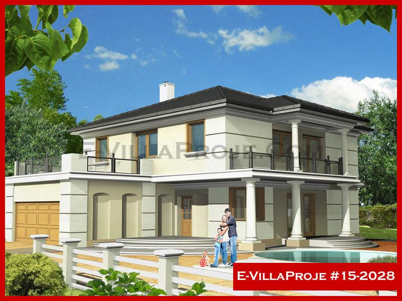 Ev Villa Proje #15 - 2028 Çelik Villa Modeli ve 3D Tasarımı