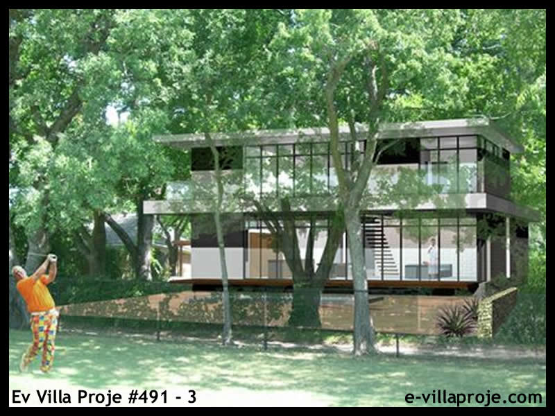 Ev Villa Proje #491 - 3 Çelik Ev Projesi - Görsel 4