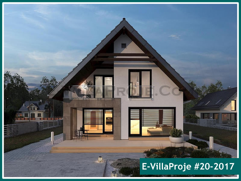 Ev Villa Proje #20 - 2017 Çelik Villa Modeli ve 3D Tasarımı
