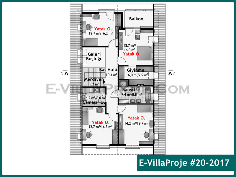 Ev Villa Proje #20 - 2017 Çelik Ev Projesi - Görsel 3