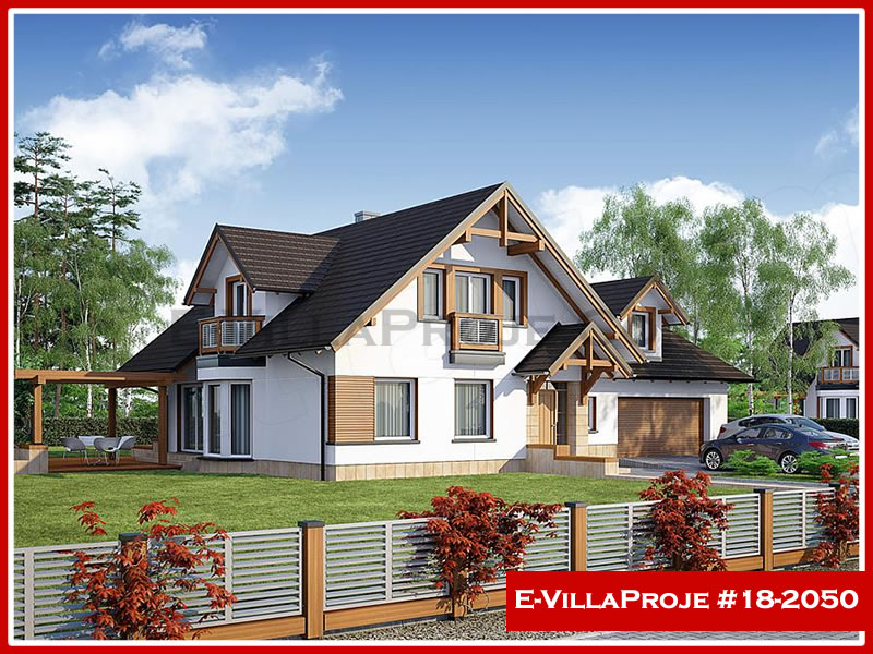 Ev Villa Proje #18 - 2050 Çelik Villa Projesi 3D Mimari Tasarımı