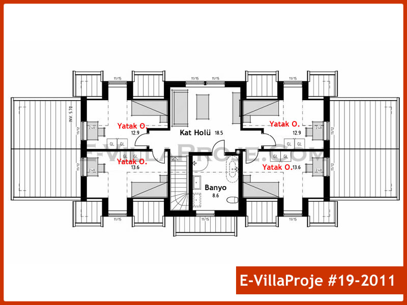 Ev Villa Proje #19 - 2011 Çelik Ev Projesi - Görsel 3