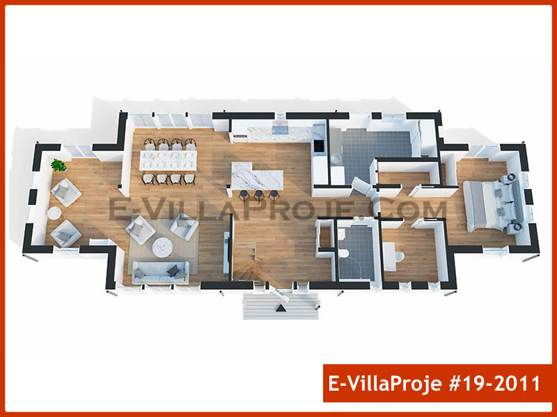 Ev Villa Proje #19 - 2011 Çelik Ev Projesi - Görsel 7