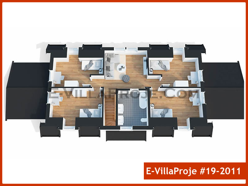 Ev Villa Proje #19 - 2011 Çelik Ev Projesi - Görsel 8