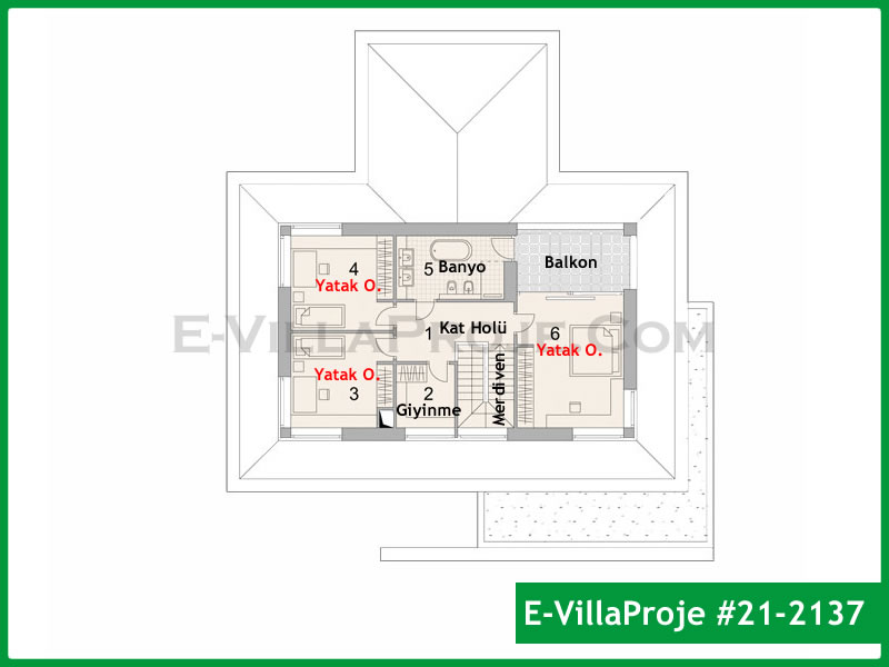 Ev Villa Proje #21 - 2137 Çelik Ev Projesi - Görsel 3