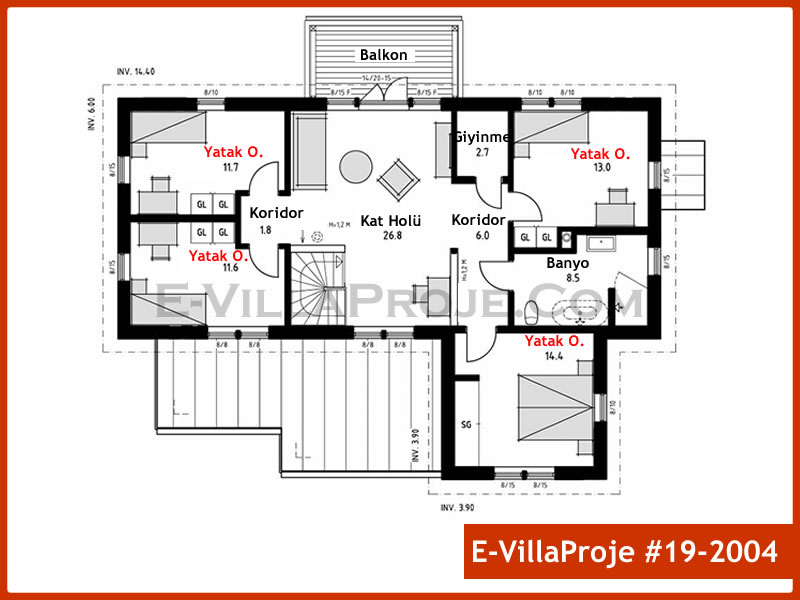 Ev Villa Proje #19 - 2004 Çelik Ev Projesi - Görsel 3