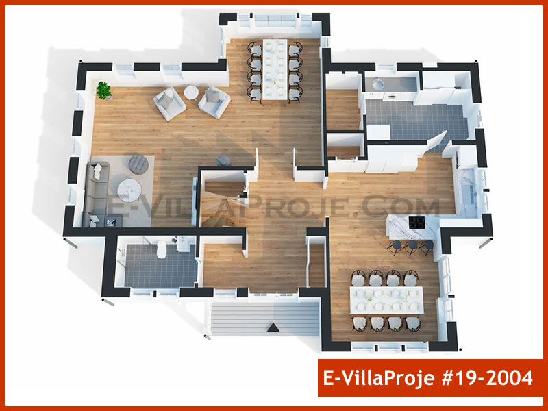 Ev Villa Proje #19 - 2004 Çelik Ev Projesi - Görsel 8
