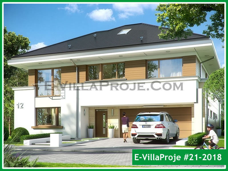 Ev Villa Proje #21 - 2018 Çelik Villa Modeli ve 3D Tasarımı