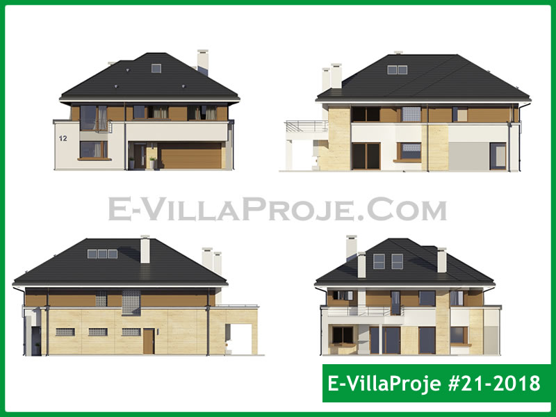 Ev Villa Proje #21 - 2018 Çelik Ev Projesi - Görsel 11