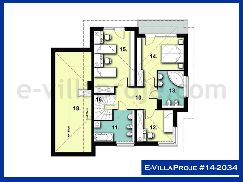 Ev Villa Proje #14 - 2034 Çelik Ev Projesi - Görsel 3