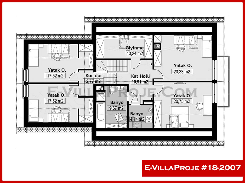 Ev Villa Proje #18 - 2007 Çelik Ev Projesi - Görsel 3