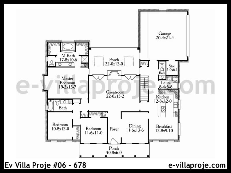 Ev Villa Proje #06 - 678 Çelik Ev Projesi - Görsel 2
