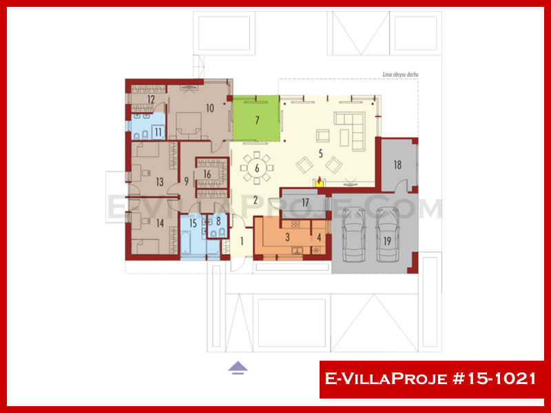 Ev Villa Proje #15 - 1021 Çelik Ev Projesi - Görsel 2