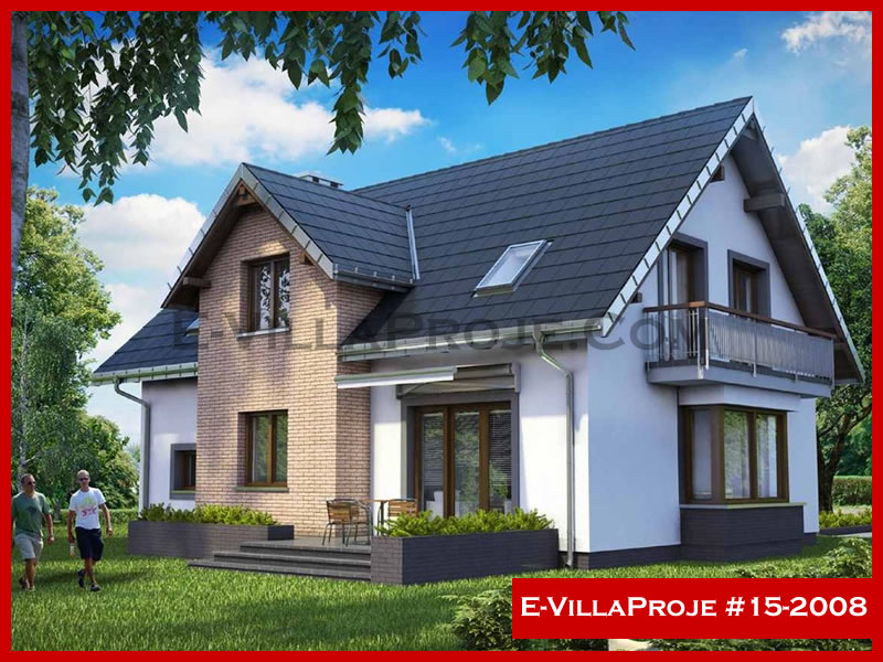 Ev Villa Proje #15 - 2008 Çelik Villa Modeli ve 3D Tasarımı