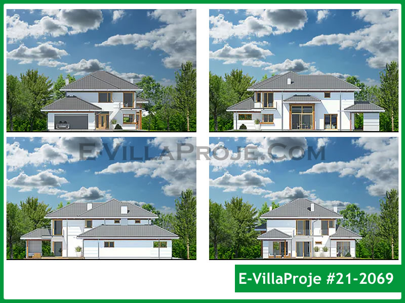 Ev Villa Proje #21 - 2069 Çelik Ev Projesi - Görsel 17