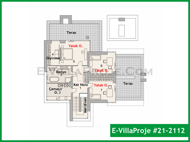 Ev Villa Proje #21 - 2112 Çelik Ev Projesi - Görsel 3