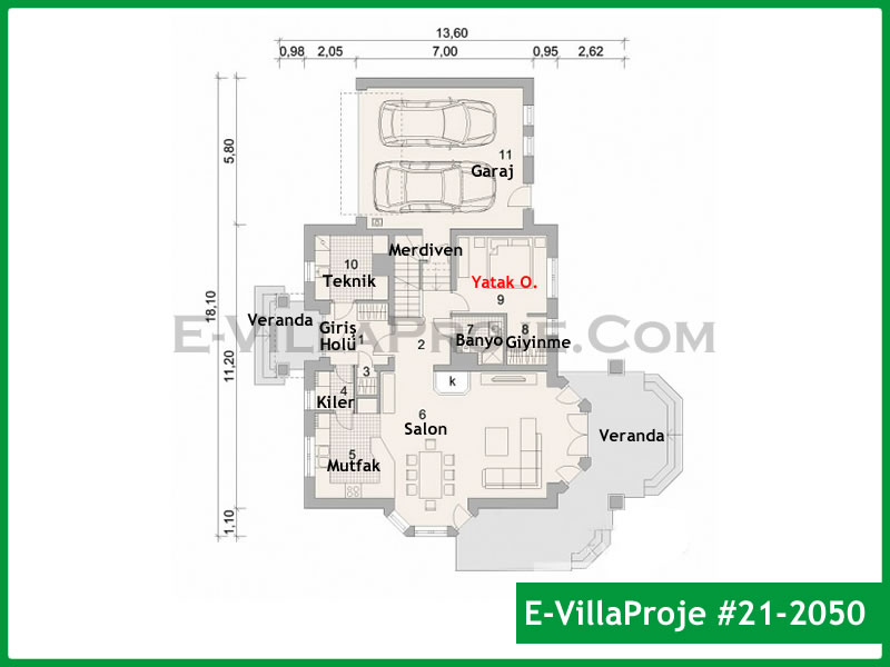 Ev Villa Proje #21 - 2050 Çelik Ev Projesi - Görsel 2