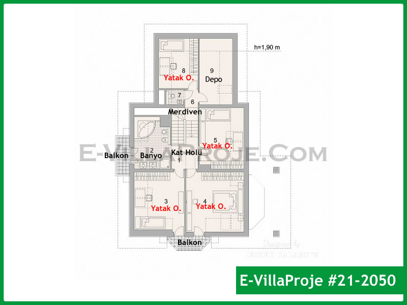 Ev Villa Proje #21 - 2050 Çelik Ev Projesi - Görsel 3