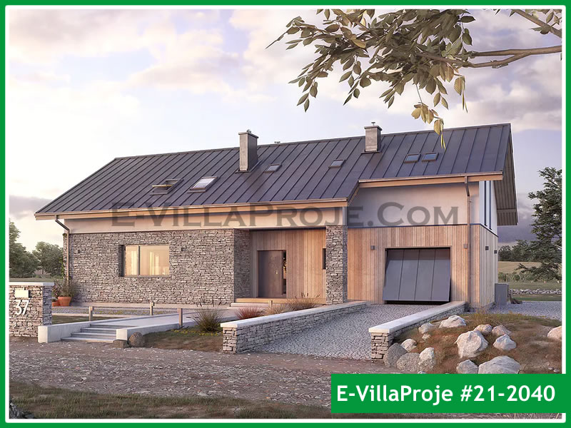Ev Villa Proje #21 - 2040 Çelik Ev Projesi - Görsel 4