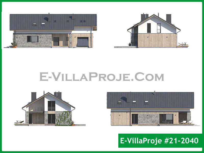 Ev Villa Proje #21 - 2040 Çelik Ev Projesi - Görsel 8