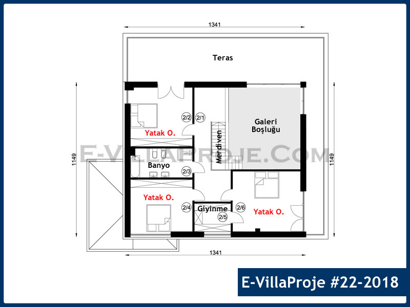 Ev Villa Proje #22 - 2018 Çelik Ev Projesi - Görsel 3