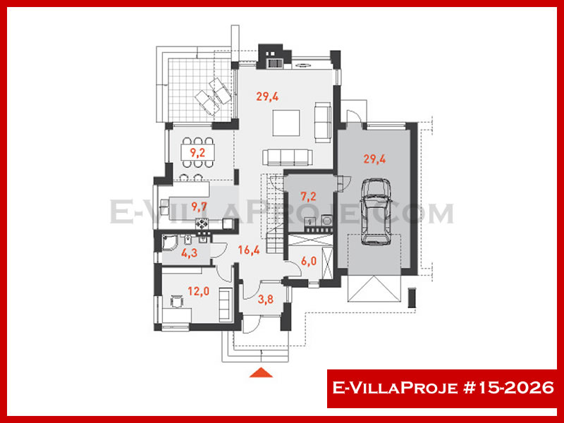 Ev Villa Proje #15 - 2026 Çelik Ev Projesi - Görsel 2