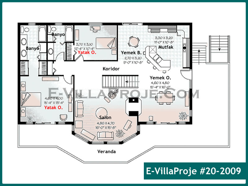 Ev Villa Proje #20 - 2009 Çelik Ev Projesi - Görsel 3