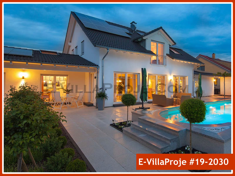 Ev Villa Proje #19 - 2030 Çelik Villa Modeli ve 3D Tasarımı
