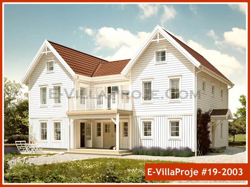 Ev Villa Proje #19 - 2003 Çelik Villa Modeli ve 3D Tasarımı