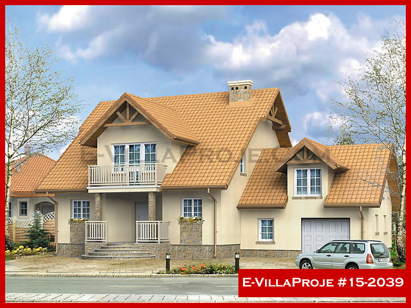 Ev Villa Proje #15 - 2039 Çelik Villa Modeli ve 3D Tasarımı