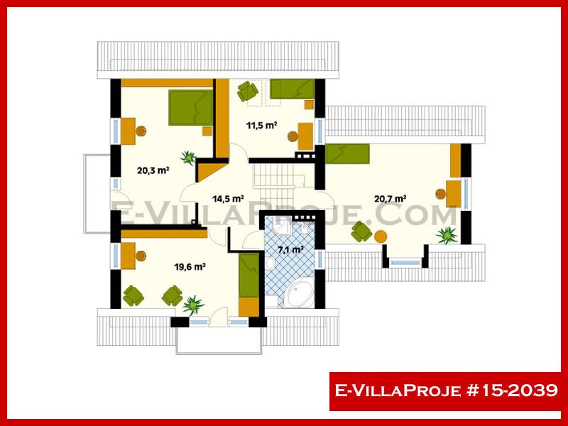 Ev Villa Proje #15 - 2039 Çelik Ev Projesi - Görsel 3