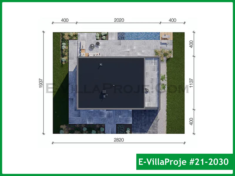 Ev Villa Proje #21 - 2030 Çelik Ev Projesi - Görsel 17