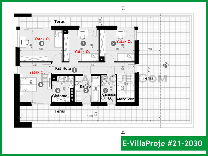 Ev Villa Proje #21 - 2030 Çelik Ev Projesi - Görsel 3