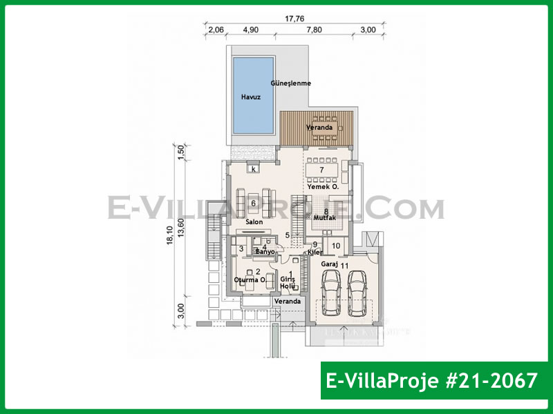 Ev Villa Proje #21 - 2067 Çelik Ev Projesi - Görsel 2